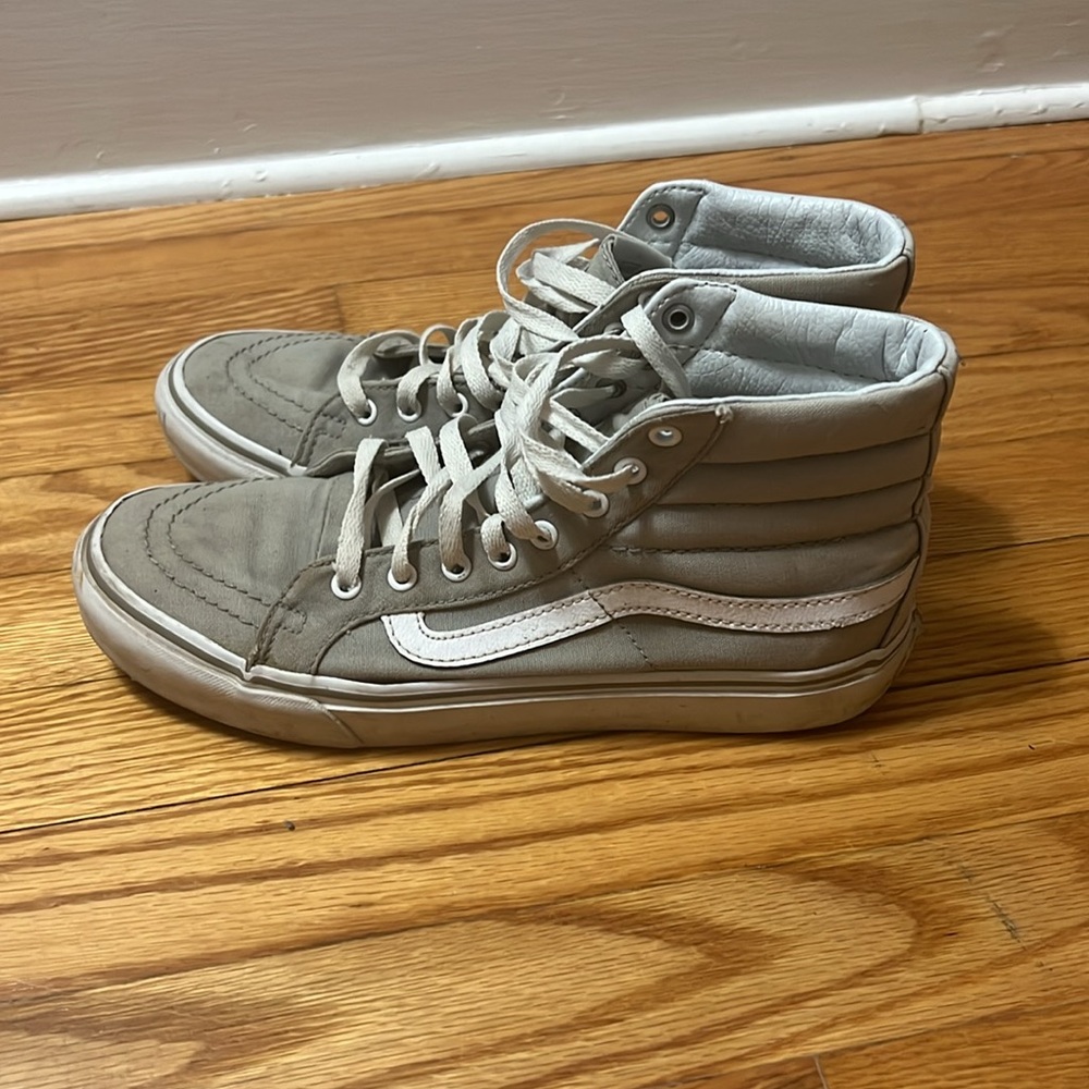 Gray Van High Tops